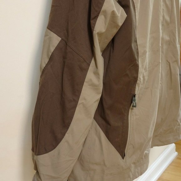 LL Bean Women All Season Jacket Large Removable Polartec Liner Waterproof Shell - Picture 3 of 12
